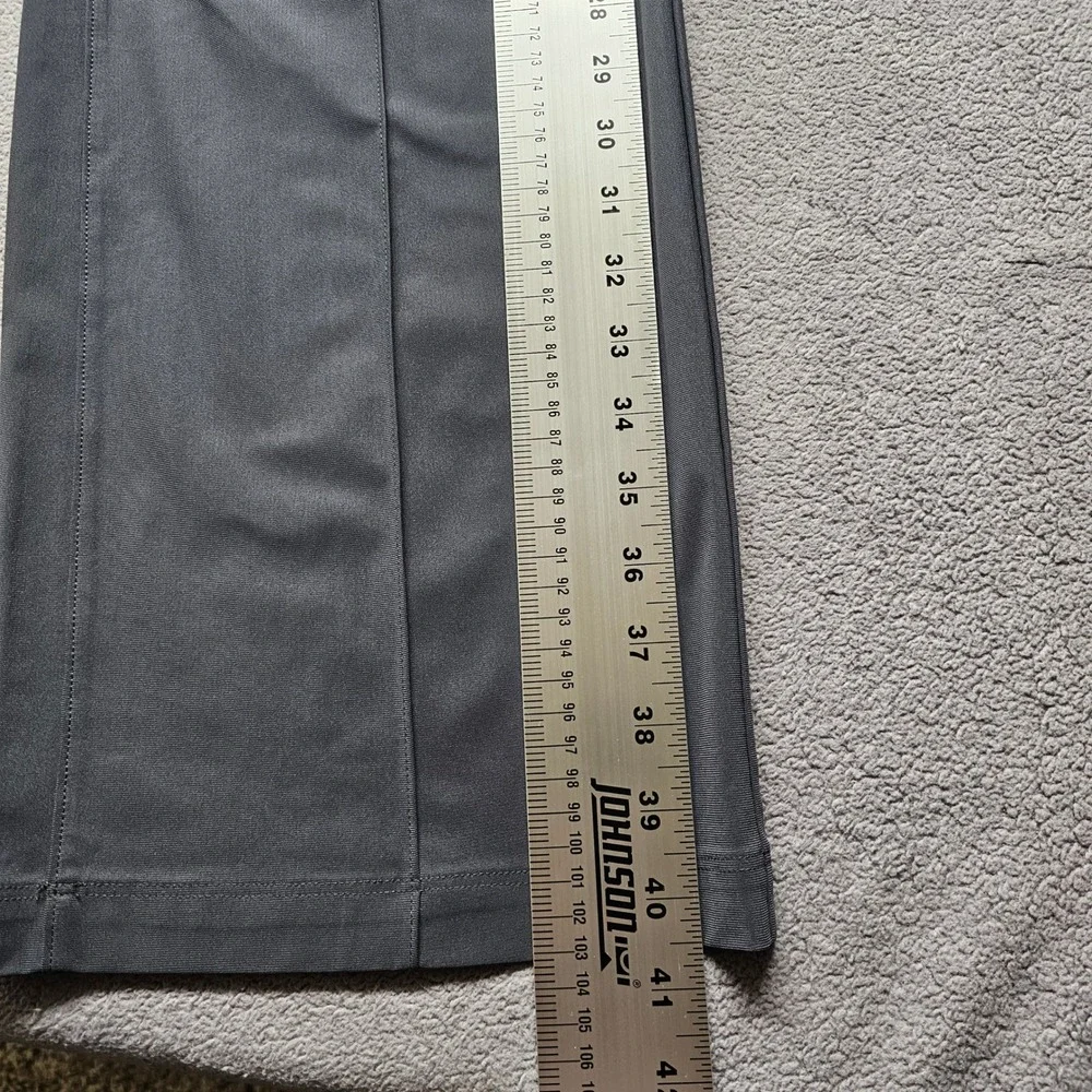 Vuori Wide Leg Pintuck Trousers Womens 6 Charcoal Gray Performance Workwear Pant